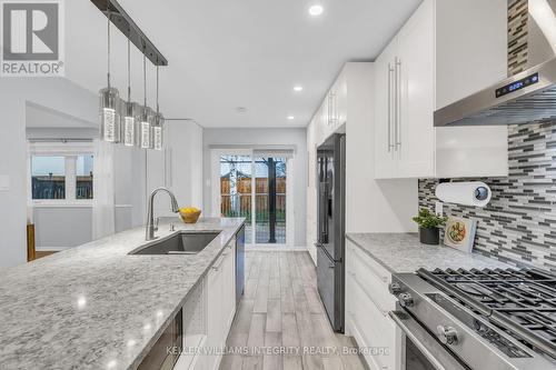 700 Levac Drive, Ottawa, ON - Indoor Photo Showing Kitchen With Upgraded Kitchen