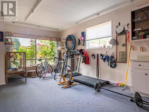 15 Rosemount Avenue, St. Catharines (442 - Vine/Linwell), ON - Indoor Photo Showing Gym Room