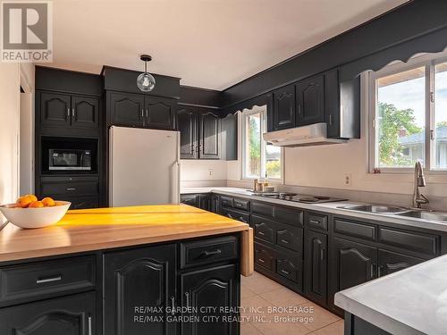 15 Rosemount Avenue, St. Catharines (442 - Vine/Linwell), ON - Indoor Photo Showing Kitchen With Double Sink