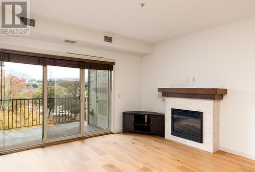 2142 Vasile Road Road Unit# 313, Kelowna, BC - Indoor With Fireplace