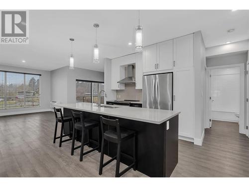 4215 Gellatly Road S Unit# 1202, West Kelowna, BC - Indoor Photo Showing Kitchen With Stainless Steel Kitchen With Upgraded Kitchen