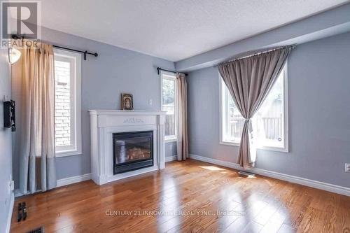 54 Carpendale Crescent E, Ajax, ON - Indoor Photo Showing Living Room With Fireplace