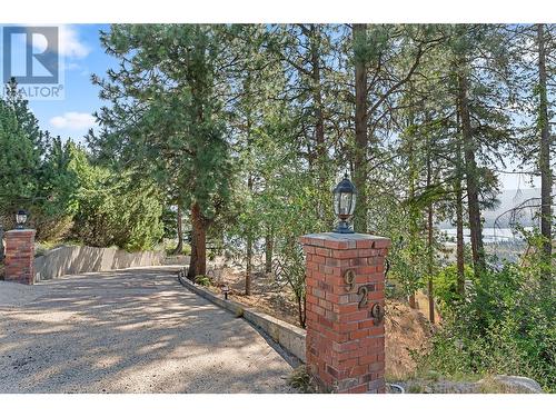 Interlocking driveway in place - 929 Guest Road, West Kelowna, BC 