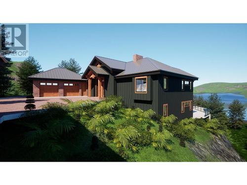 Concept rendering only. - 929 Guest Road, West Kelowna, BC 