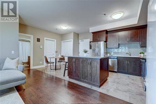 8475 Wyandotte East Unit# 111, Windsor, ON - Indoor Photo Showing Kitchen With Stainless Steel Kitchen