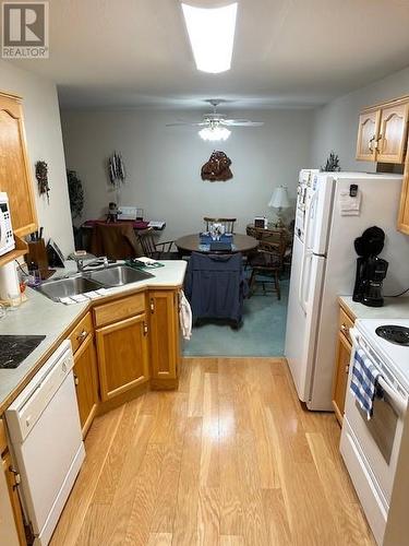 3426 Hemlock Street Unit# 102, Penticton, BC - Indoor Photo Showing Kitchen With Double Sink