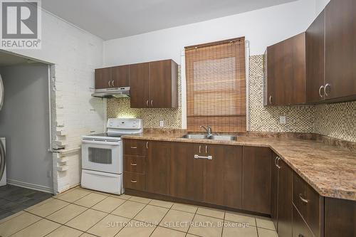 100 Mcclary Avenue, London, ON - Indoor Photo Showing Kitchen With Double Sink