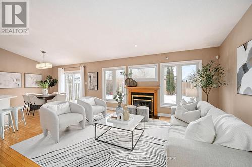 3008 Meadowgate Boulevard, London, ON - Indoor Photo Showing Living Room With Fireplace