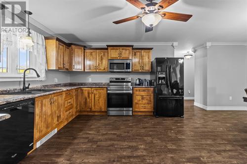 5-7 Tilts Hill Place, Bay Roberts, NL - Indoor Photo Showing Kitchen With Double Sink