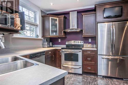 56 Fleming Street, St. John'S, NL - Indoor Photo Showing Kitchen With Double Sink