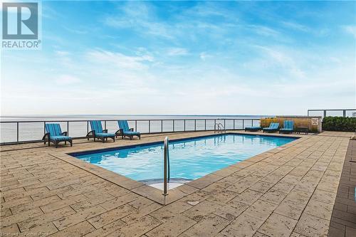 ROOF TOP POOL - 11 Bronte Road Unit# 503, Oakville, ON - Outdoor With In Ground Pool