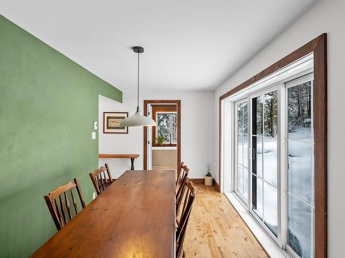 Dining room - 3902 Ch. Paiement, Sainte-Agathe-Des-Monts, QC - Indoor Photo Showing Dining Room