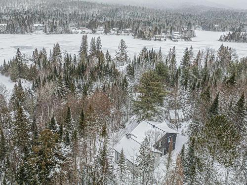 Aerial photo - 3902 Ch. Paiement, Sainte-Agathe-Des-Monts, QC - Outdoor With View