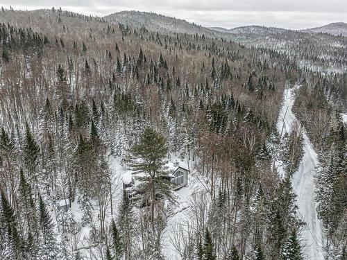 Aerial photo - 3902 Ch. Paiement, Sainte-Agathe-Des-Monts, QC - Outdoor With View