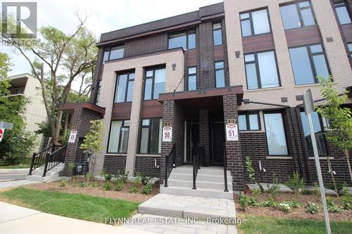 2 - 33 Creekbank (Upper) Road, Toronto, ON - Outdoor With Facade