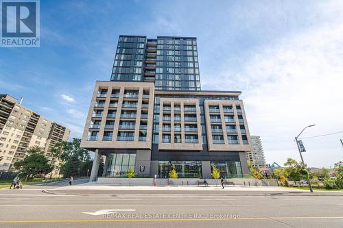 718 - 86 Dundas Street, Mississauga, ON - Outdoor With Balcony With Facade