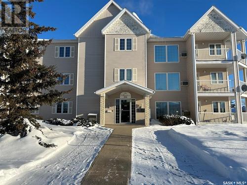 203 806 100A Street, Tisdale, SK - Outdoor With Facade