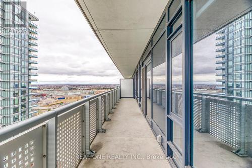 1301 - 2520 Eglinton Avenue W, Mississauga, ON - Outdoor With Balcony With Exterior