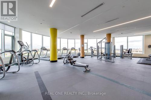 1301 - 2520 Eglinton Avenue W, Mississauga, ON - Indoor Photo Showing Gym Room