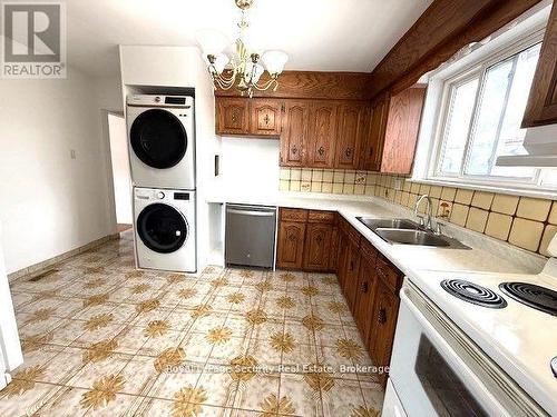 Main - 101 Spenvalley Drive, Toronto, ON - Indoor Photo Showing Kitchen With Double Sink