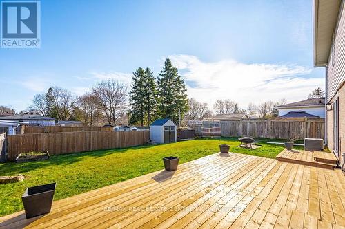 24 Madison Avenue, Orangeville, ON - Outdoor With Deck Patio Veranda With Backyard