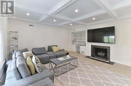 634 Brookside Drive, Oshawa, ON - Indoor Photo Showing Living Room With Fireplace