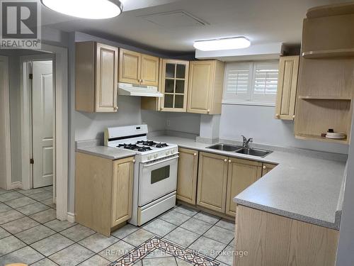 Bsmt - 9762 Keele Street, Vaughan, ON - Indoor Photo Showing Kitchen With Double Sink