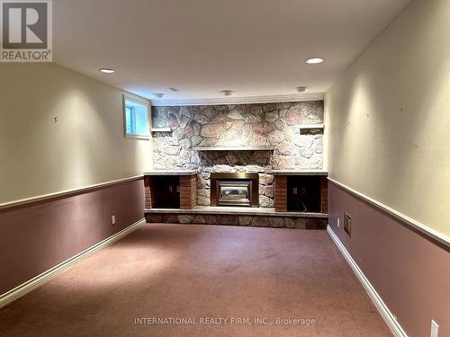 139 Elgin Drive, Brampton, ON - Indoor Photo Showing Other Room With Fireplace