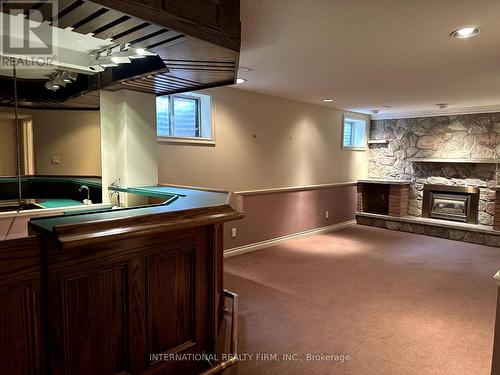 139 Elgin Drive, Brampton, ON - Indoor With Fireplace