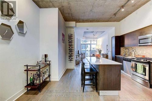 316 - 399 Adelaide Street W, Toronto, ON - Indoor Photo Showing Kitchen With Upgraded Kitchen