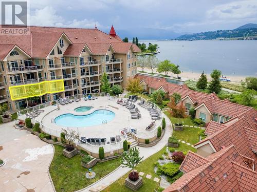 1088 Sunset Drive Unit# 431, Kelowna, BC - Outdoor With Body Of Water With In Ground Pool With View