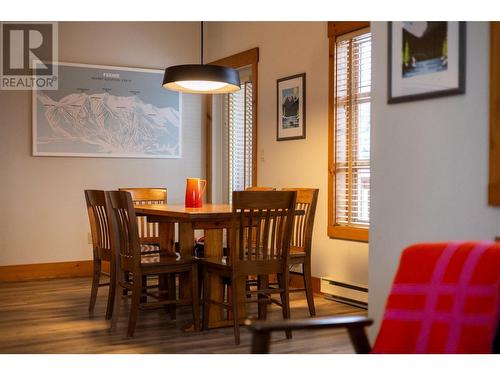 4559 Timberline Crescent Unit# 427, Fernie, BC - Indoor Photo Showing Dining Room