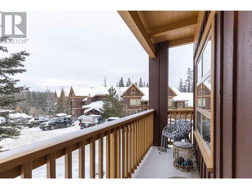 4559 Timberline Crescent Unit# 427, Fernie, BC - Outdoor With Balcony With Exterior