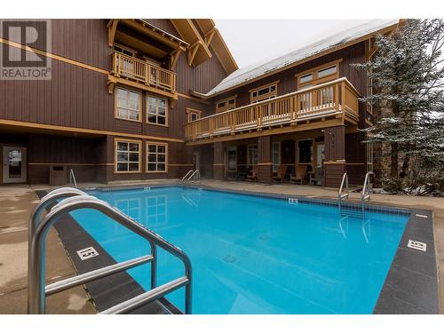 4559 Timberline Crescent Unit# 427, Fernie, BC - Outdoor With In Ground Pool With Balcony