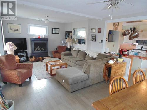 160 Columbia Avenue, Castlegar, BC - Indoor Photo Showing Living Room With Fireplace