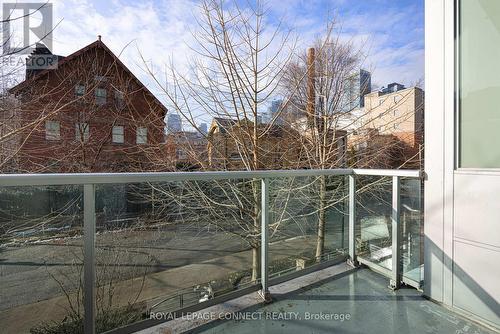 217 - 120 Homewood Avenue, Toronto, ON - Outdoor With Balcony