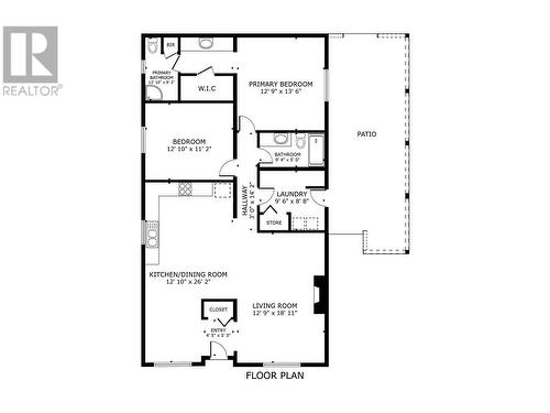 Full floorplan - 610 Katherine Road Unit# 70, West Kelowna, BC 