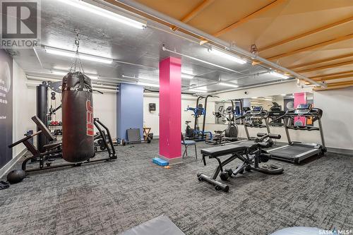 2008 320 5Th Avenue N, Saskatoon, SK - Indoor Photo Showing Gym Room