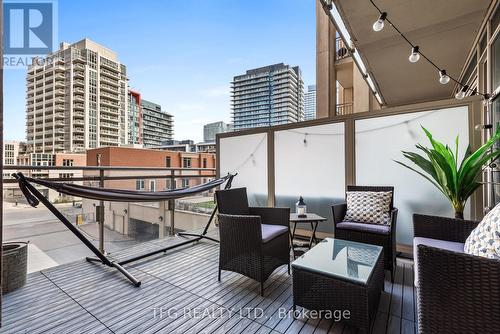 311 - 628 Fleet Street, Toronto (Niagara), ON - Outdoor With Deck Patio Veranda With Exterior