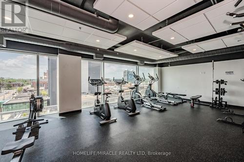 3109 - 60 Frederick Street, Kitchener, ON - Indoor Photo Showing Gym Room