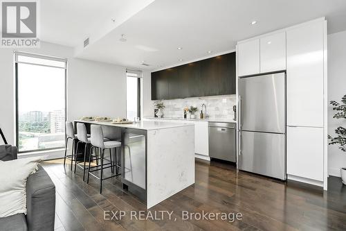 1710 - 20 Daly Avenue, Ottawa, ON - Indoor Photo Showing Kitchen With Stainless Steel Kitchen