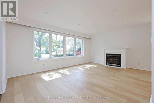 22 Sedgewick Crescent, Toronto, ON - Indoor Photo Showing Living Room With Fireplace