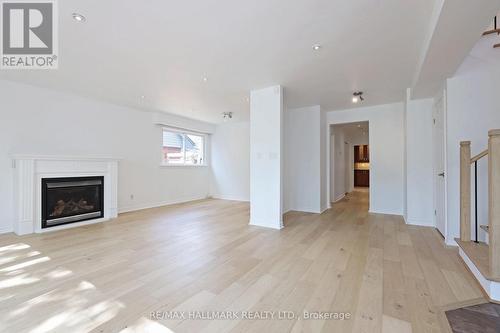 22 Sedgewick Crescent, Toronto, ON - Indoor Photo Showing Living Room With Fireplace