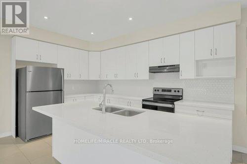 85 Grassbourne Avenue, Kitchener, ON - Indoor Photo Showing Kitchen With Double Sink With Upgraded Kitchen