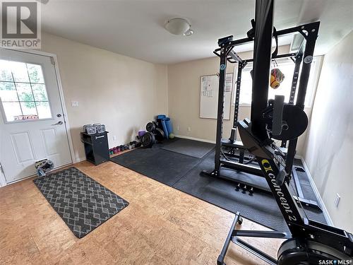 304 Abbott Bay, Estevan, SK - Indoor Photo Showing Gym Room