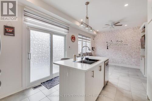 124 Skinner Road, Hamilton, ON - Indoor Photo Showing Kitchen With Double Sink