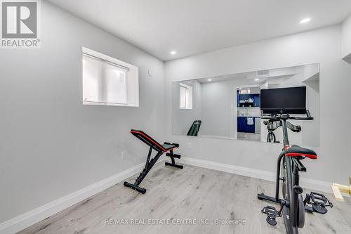 124 Skinner Road, Hamilton, ON - Indoor Photo Showing Gym Room