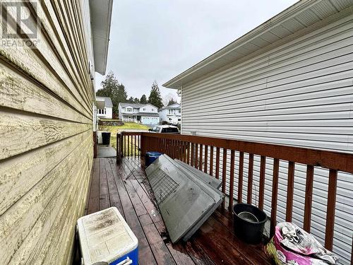 1608 E 7Th Avenue, Prince Rupert, BC - Outdoor With Deck Patio Veranda With Exterior