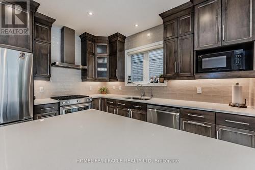 481 Rivertrail Avenue, Kitchener, ON - Indoor Photo Showing Kitchen With Stainless Steel Kitchen With Upgraded Kitchen