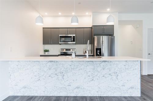 116-8960 Dallas Drive, Kamloops, BC - Indoor Photo Showing Kitchen With Stainless Steel Kitchen With Upgraded Kitchen